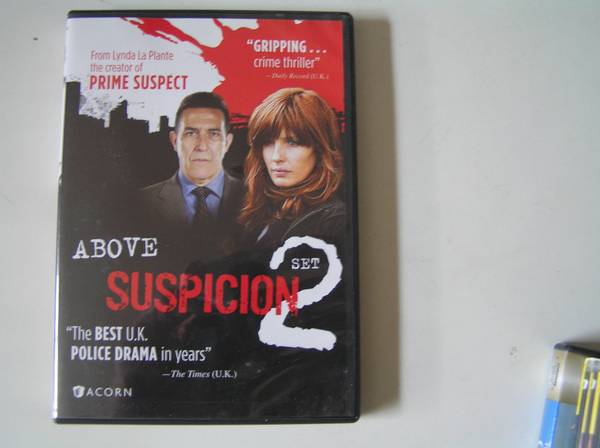 ABOVE SUSPICION ** SET 2 ** BRITISH TELEVISION 1