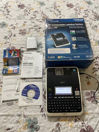Brother p-touch PT-2730 label thermal printer 1