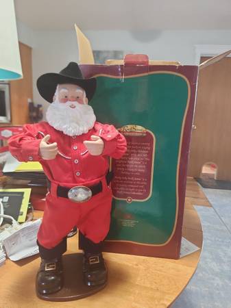 Dancing Cowboy Santa 1
