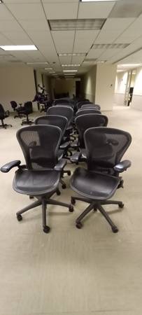 Herman Miller ERGONOMIC Loaded AERON size B Office Chairs (LIKE NEW) 1