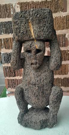 Large Tree Fern Monkey Sculpture 1