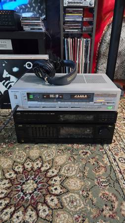 Vintage Technics stereo receiver.  Japan 1