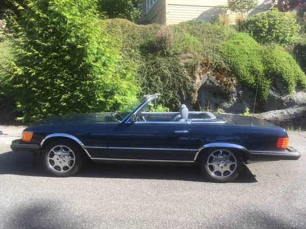 1982 Mercedes Benz 380 SL 2-Owner Car - $11,500 (Bellingham)63617879301123124