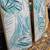 Pair of Tropical Coloring Palms Painted over Canvas Print & Gold Trim! 2 thumbnail