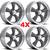 Fit Chevy C1500 C-10 OBS Wheels Tires Rims Alloy New 2 thumbnail