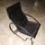 Vintage Leather Flip Flop Dual Position Chair 1 thumbnail