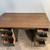 Deep Green & Stained Top Desk (Delivery Available) 7 thumbnail