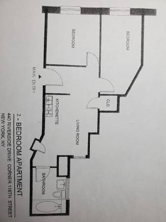 $450,000 / 625ft2 - Vive en un ESTUDIO GRANDE DE REFERENCIA más grande que 1 dormitorio con terraza de 2500 pies cuadrados (Harlem / Morningside)64033456581378123