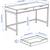 IKEA ALEX DESK, White 2 thumbnail