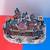 Disney Village Sleeping Beauty's Castle Holiday Sculpture DAMAGED tink 8 thumbnail
