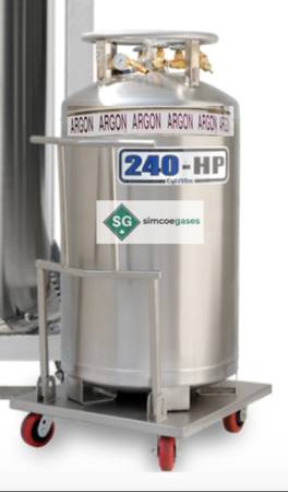 Liquid oxygen and Argon 1