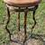 Round, Woven Rattan/Wicker Stool/Side Table. Rustic/Bohemian style, Twisted Elle 3 thumbnail