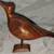 VINTAGE FOLK ART, HAND CARVED BIRD SCULPTURE 2 thumbnail