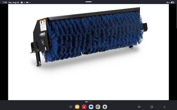 84" hyd angle broom 1