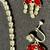 lot of BEAUTIFUL VINTAGE CLEAR RHINESTONE NECKLACES EARRINGS 6 thumbnail