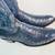 Vintage Dan Post Embroidered Blue Genuine Ostrich Cowboy Boots 13 D We 3 thumbnail