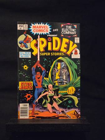 SPIDEY SUPER STORIES COMICS #31 (STAR WARS HOMAGE, HI-GRADE BLK COVER) 1