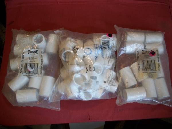Nibco Schedule 40 3/4" Connectors & Tees 30 pcs. New ! 1