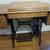 ANTIQUE SINGER TREADLE SEWING MACHINE + CABINET 1 thumbnail
