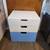 3 drawer cube style compact stackable dressers/nightstand 3 thumbnail