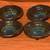 Vtg. Japanese Dining Set — 8 Lacquer Chopsticks, 8 Glazed Sauce Bowls, 2 Ceram 2 thumbnail