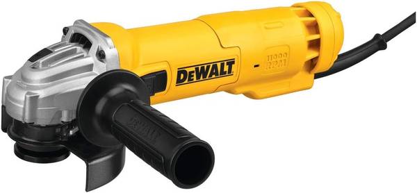 DeWALT Corded 11A 4-1/2" Slide-Switch Angle Grinder 1
