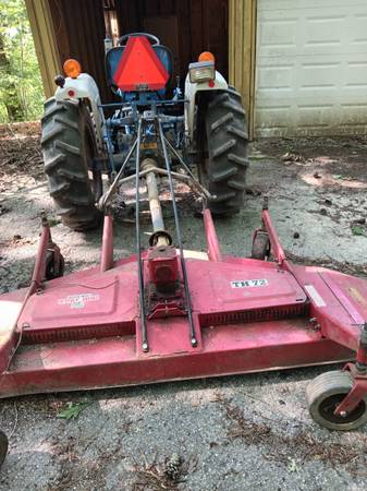 Tractor with bushhog, finishing mower and pull cart - $8,500 (Gardendale)63470632120193122