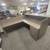 Nice gray used reception desk l shape sale 3 thumbnail