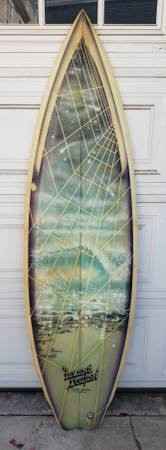 80's John Carper Vintage Surfboard 1
