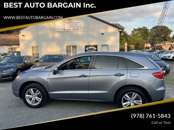 2015 ACURA RDX con paquete tecnológico, totalmente equipado, navegación, cámara de reversa - $14,995 (Lowell MA 978-761-5843)63469900397185120