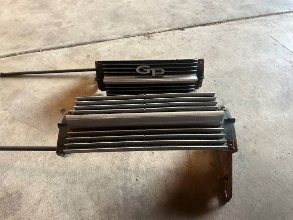 67 Pontiac Grand Prix hideaway headlights covers 1