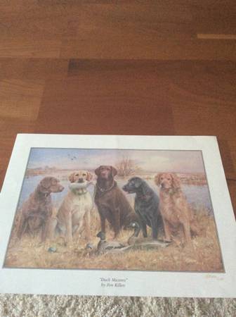"Duck Masters" print by Jim Killen 1