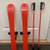 Kids Beginner / Trainer Snow Skis 70 cm with Poles 4 thumbnail