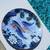Vintage Japanese koi plate 1 thumbnail