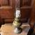 Antique hobnail milk glass electric oil lamp 4 thumbnail