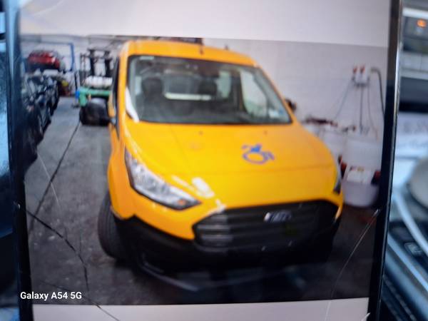 2020 Ford Transit connect 125k  Wheelchair - handicap yellow 1