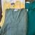 Lot of 5 solid color scrub tops  large 2 thumbnail