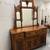 Antique Sideboard / Buffet with Mirror 16 thumbnail