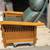 2004 Stickley Oak Leather Spindle Morris Recliner (Dark Green): asking 20 thumbnail