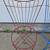 Vintage Pair of Painted Metal Steel Deck Patio Furniture Chairs 2 thumbnail