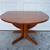 Teak 4-Leg Gateleg/Drop Leaf Mid-Century Dining Table 12 thumbnail