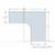 IKEA Galant Table Large Office 2 Piece Modular Set (Model 13662) 2 thumbnail