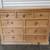 Solid Pine 9 Drawer Merchant Chest Dresser 1 thumbnail
