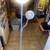 White 6 Foot Double Light Floor Lamp With Bendable Arm 8 thumbnail