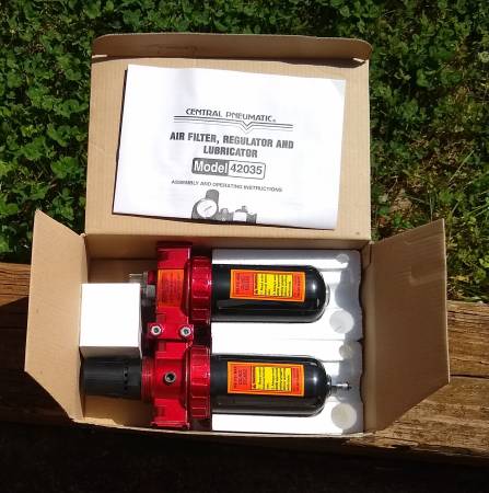 Pneumatic Air Filter, Regulator, Lubricator 1
