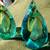 Murano Sommerso Art Glass Bookends 4 thumbnail