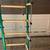 Indoor Kids Gym - Swedish Ladder, Pull-Up Bar, Rope Ladder, Rings, net 6 thumbnail