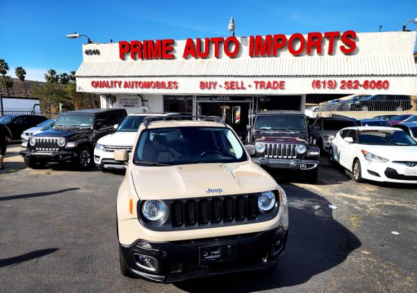 2015 Jeep Renegade Latitude 4X4 SUV - $10,495 (Mission Valley - Prime Auto Imports)63440259635073122