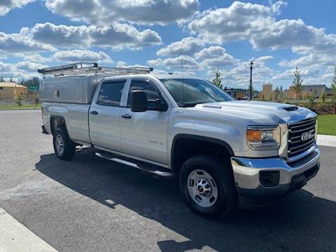 ¡REDUCIDO! 2019 GMC 2500 HD CREW CAB LB WT DURAMAX 4X4 - $25,900 (Graham)63617921797379122