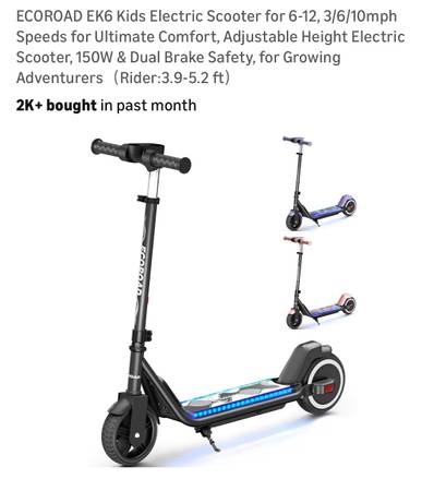 2 Electric scooters 1